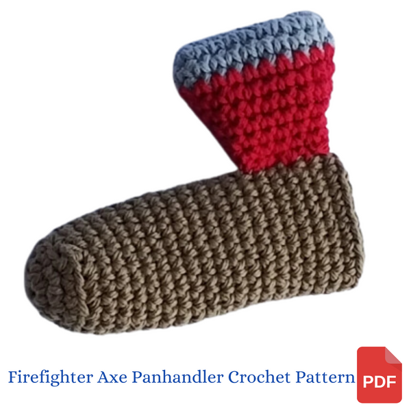 Firefighter Axe Panhandler Crochet Pattern