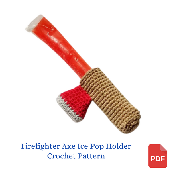 Firefighter Axe Panhandler Crochet Pattern