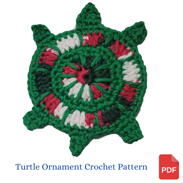 Turtle Ornament Crochet Pattern