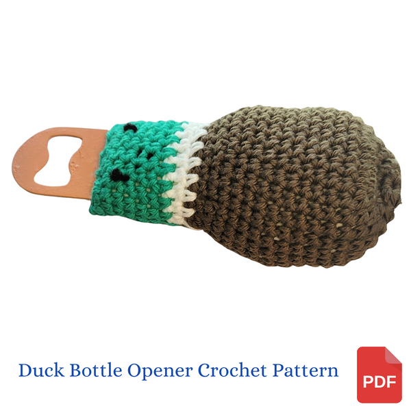 Crochet Pattern Mallard Duck Bottle Opener