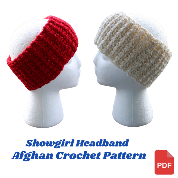 Showgirl Headband Crochet Pattern