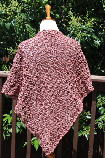 Cornflower Cowl Crochet Pattern - Cornflower Shawl Crochet Pattern