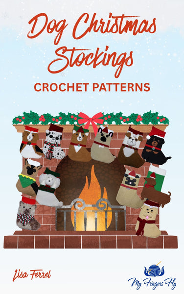Dog Christmas Stocking Crochet Patterns Ebook