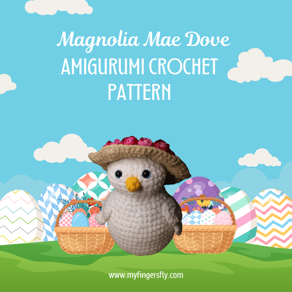 Easter Dove Amigurumi Crochet Pattern