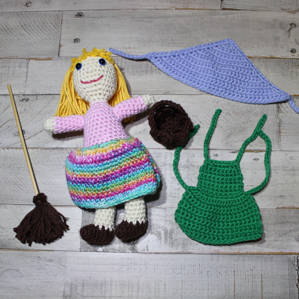 Easter Witch Amigurumi Crochet Pattern