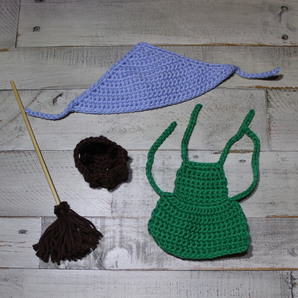 Easter Witch Amigurumi Crochet Pattern