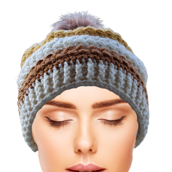 Ladies Fall Harvest Hat Crochet Pattern