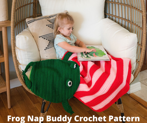 Frog Nap Buddy Crochet Pattern