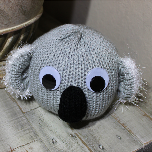 Koala Eyeglass Stand Knitting Machine Pattern