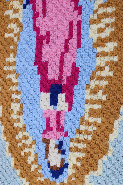 Our Lady of Guadalupe C2C Afghan Crochet Pattern PDF