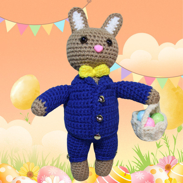 Osterhase German Easter Hare Amigurumi Crochet Pattern