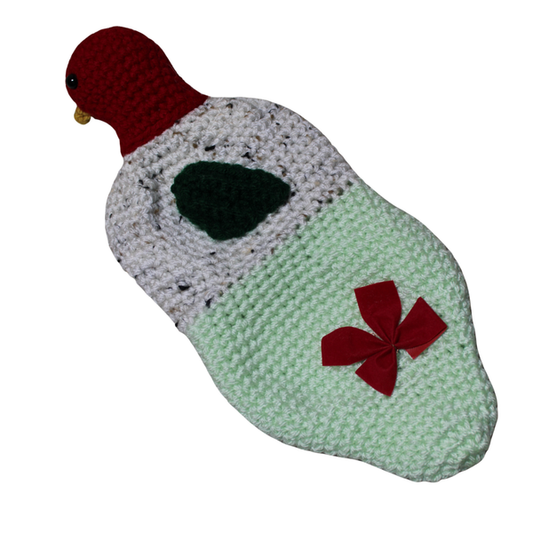 Partridge in a Pear Reversible Amigurumi Crochet Pattern PDF