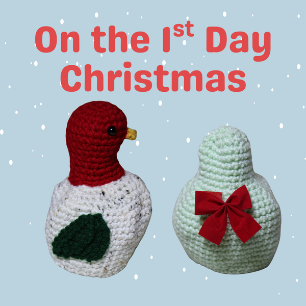 Partridge in a Pear Reversible Amigurumi Crochet Pattern PDF