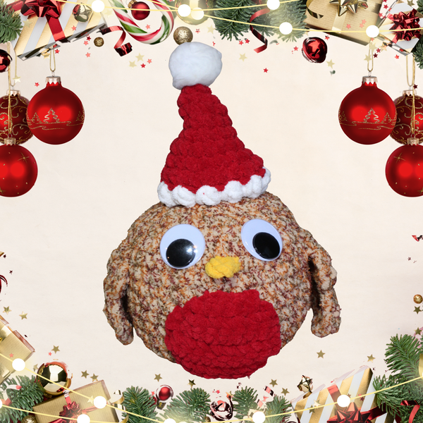 Roly Poly Robin Amigurumi Crochet Pattern