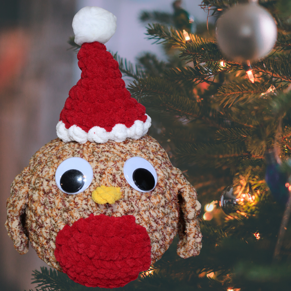 Roly Poly Robin Amigurumi Crochet Pattern
