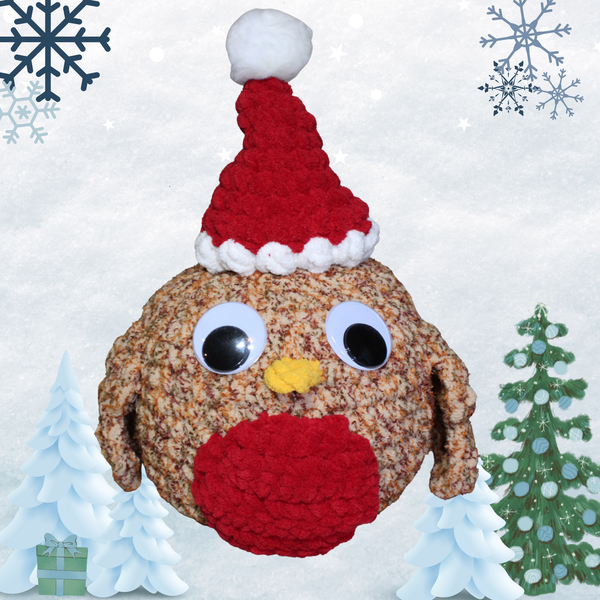 Roly Poly Robin Amigurumi Crochet Pattern
