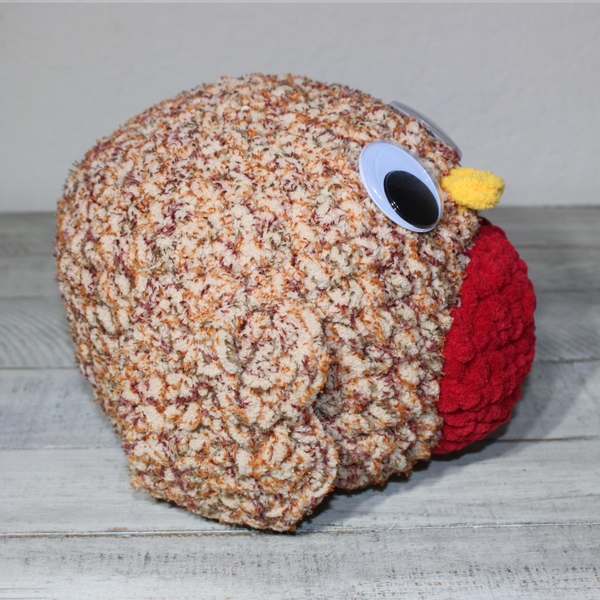 Roly Poly Robin Amigurumi Crochet Pattern