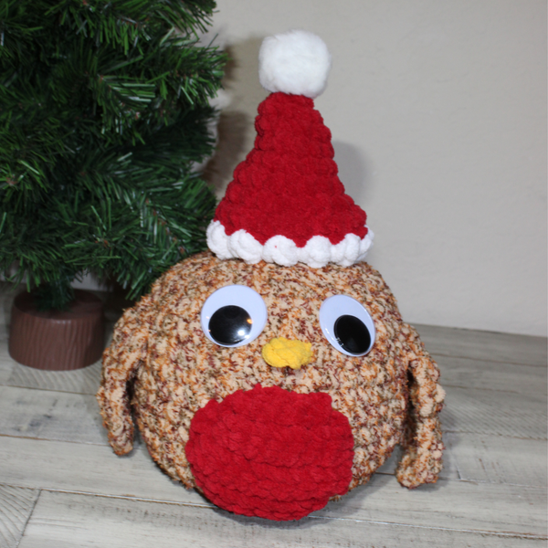 Roly Poly Robin Amigurumi Crochet Pattern