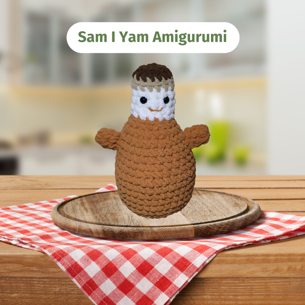 Sam I Yam Amigurumi Crochet Pattern – Beginner Friendly PDF