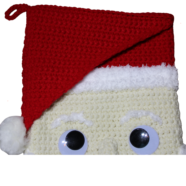 Santa Claus Christmas Stocking Crochet Pattern PDF