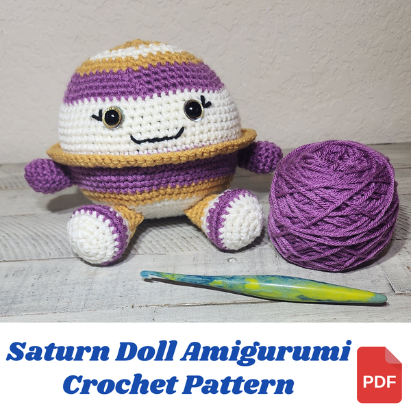 Saturn Doll Amigurumi Crochet Pattern
