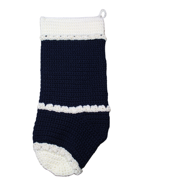 Star of Bethlehem Christmas Stocking Crochet Pattern