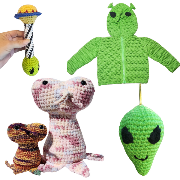 Stitching the Stars: Space-Inspired Crochet Patterns eBook – Out of This World Crochet Designs