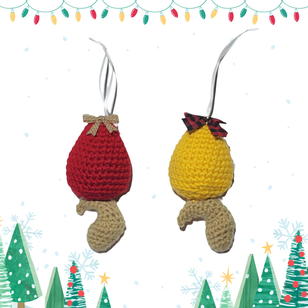 Cashew Ornament Crochet Pattern