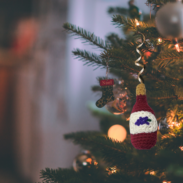 Bread, Salt and Wine Christmas Ornaments Crochet Patterns