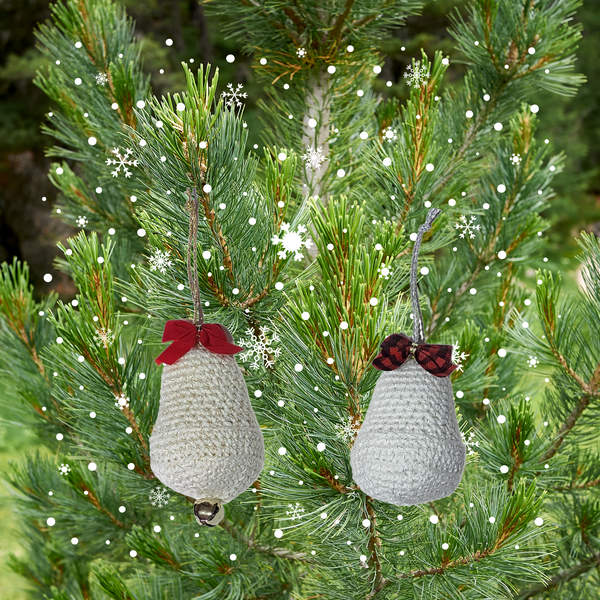 Christmas Bell Ornament Crochet Pattern