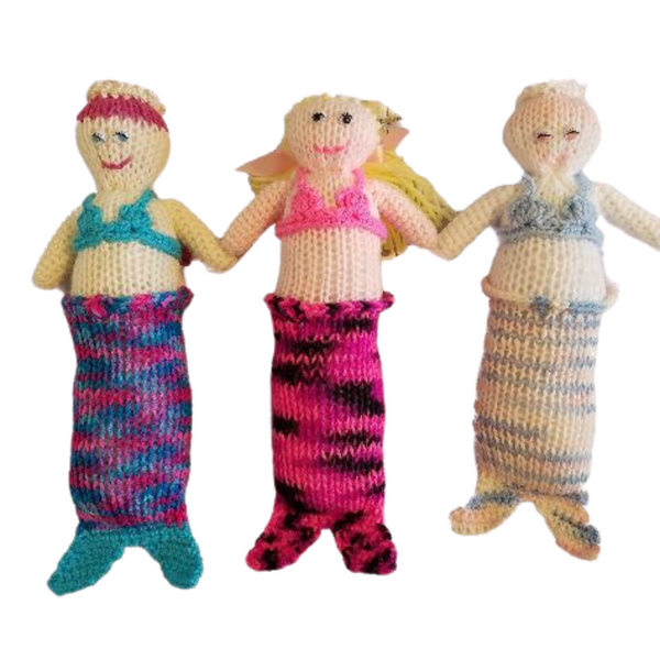 Mermaid Doll Pattern for Addi Pro Knitting Machine