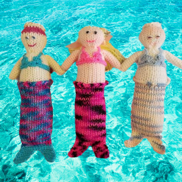 Mermaid Doll Pattern for Addi Pro Knitting Machine
