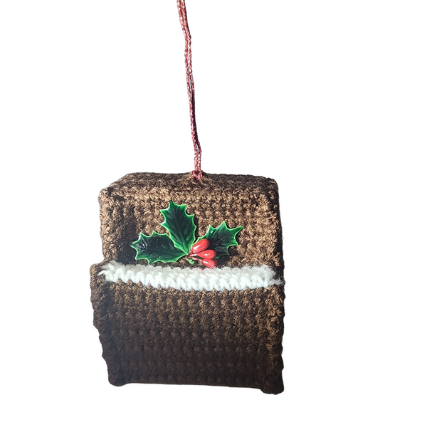 Piano Christmas Ornament Crochet Pattern
