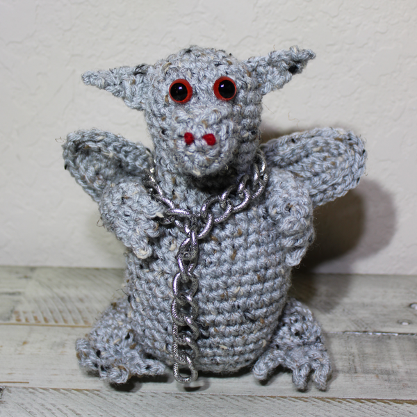 Gargoyle Halloween Amigurumi Crochet Pattern