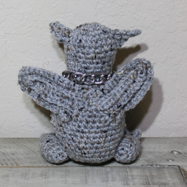 Gargoyle Halloween Amigurumi Crochet Pattern
