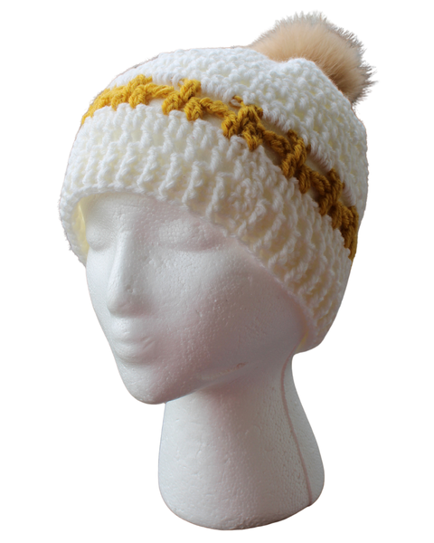 Golden Star Hat Crochet Pattern