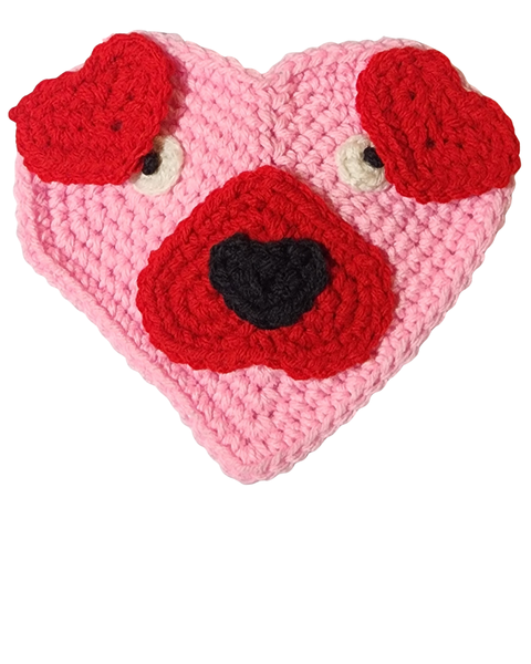 Puppy Love Slippers Crochet Pattern