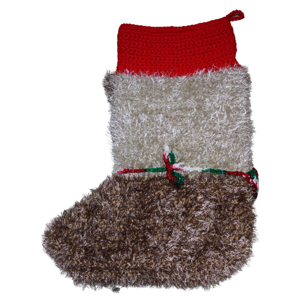 Yorkie Christmas Stocking Crochet Pattern
