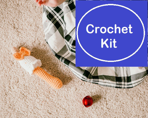 Angel Baby Rattle Crochet Kit - My Fingers Fly