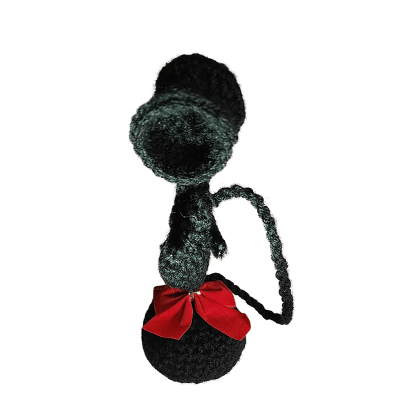 Antique Telephone Christmas Ornament Crochet Pattern - My Fingers Fly
