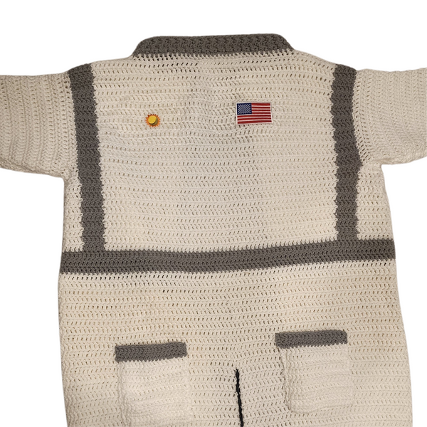 Handmade Astronaut Snuggle Blanket with Sleeves