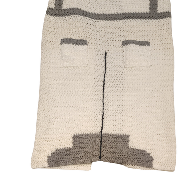 Handmade Astronaut Snuggle Blanket with Sleeves