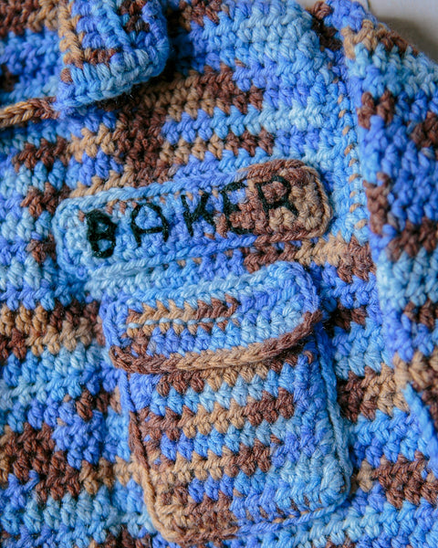 Baby Air Force Sweater and Canteen Baby Rattle Crochet Pattern - My Fingers Fly