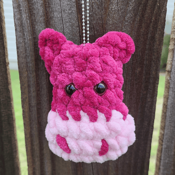 Baby Hippo Keychain Crochet Pattern - My Fingers Fly