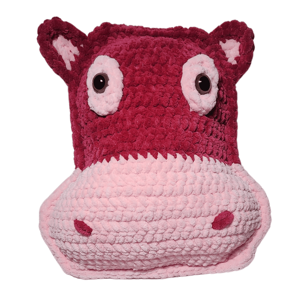 Baby Hippo Snuggler Crochet Pattern - My Fingers Fly