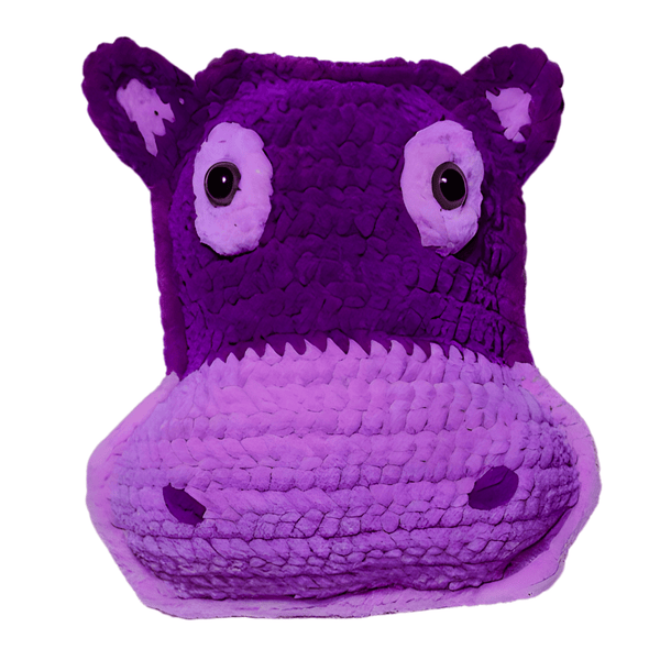 Baby Hippo Snuggler Crochet Pattern - My Fingers Fly
