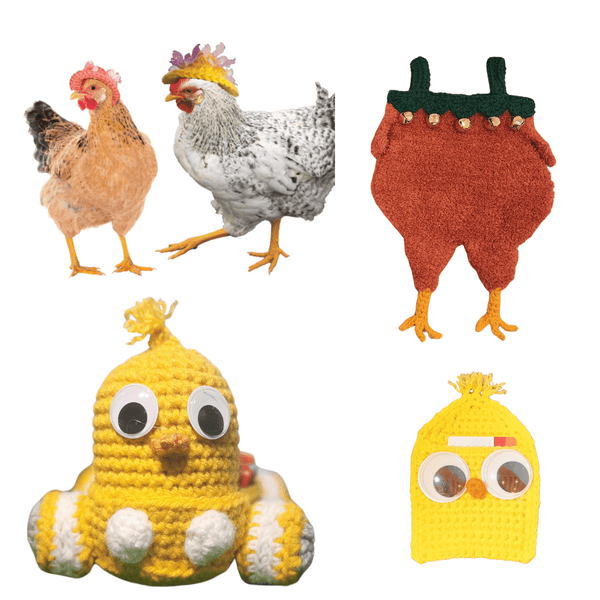 Barnyard Birds Crochet Pattern Ebook - PDF Download - My Fingers Fly