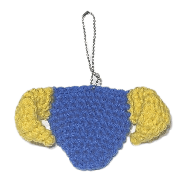 Bighorn Sheep Ram Keychain Crochet Pattern - My Fingers Fly