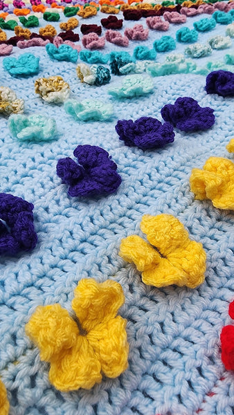 Butterfly Blanket Crochet Pattern - My Fingers Fly