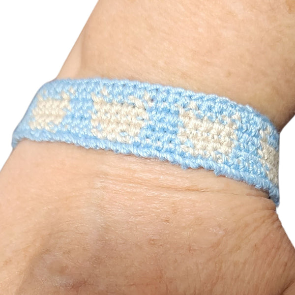 Cat Friendship Bracelet Crochet Pattern - My Fingers Fly